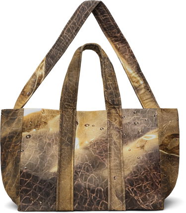 Голяма пазарска чанта Serapis Serapis Golden Hour Denim Tote Bag Кафяво | SS25_BA_1, 0