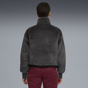 Яке Puma Wardrobe Essentials Faux Fur Jacket Сиво | 632169_44, 3