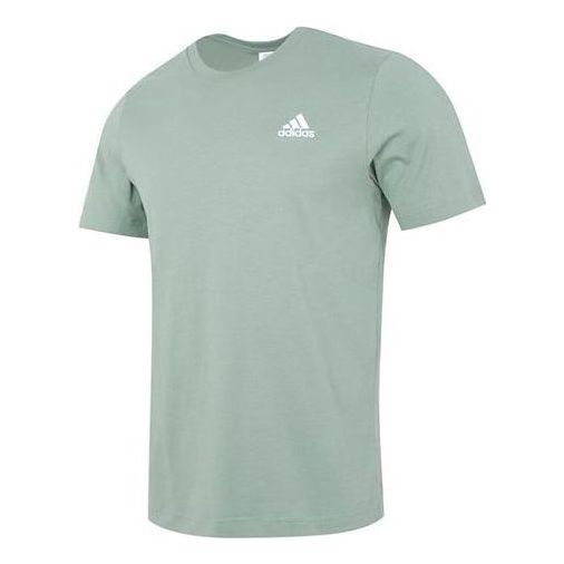 Тениска adidas Originals Essentials Embroidered Small Logo Jersey T-Shirt Зелено | IJ7016