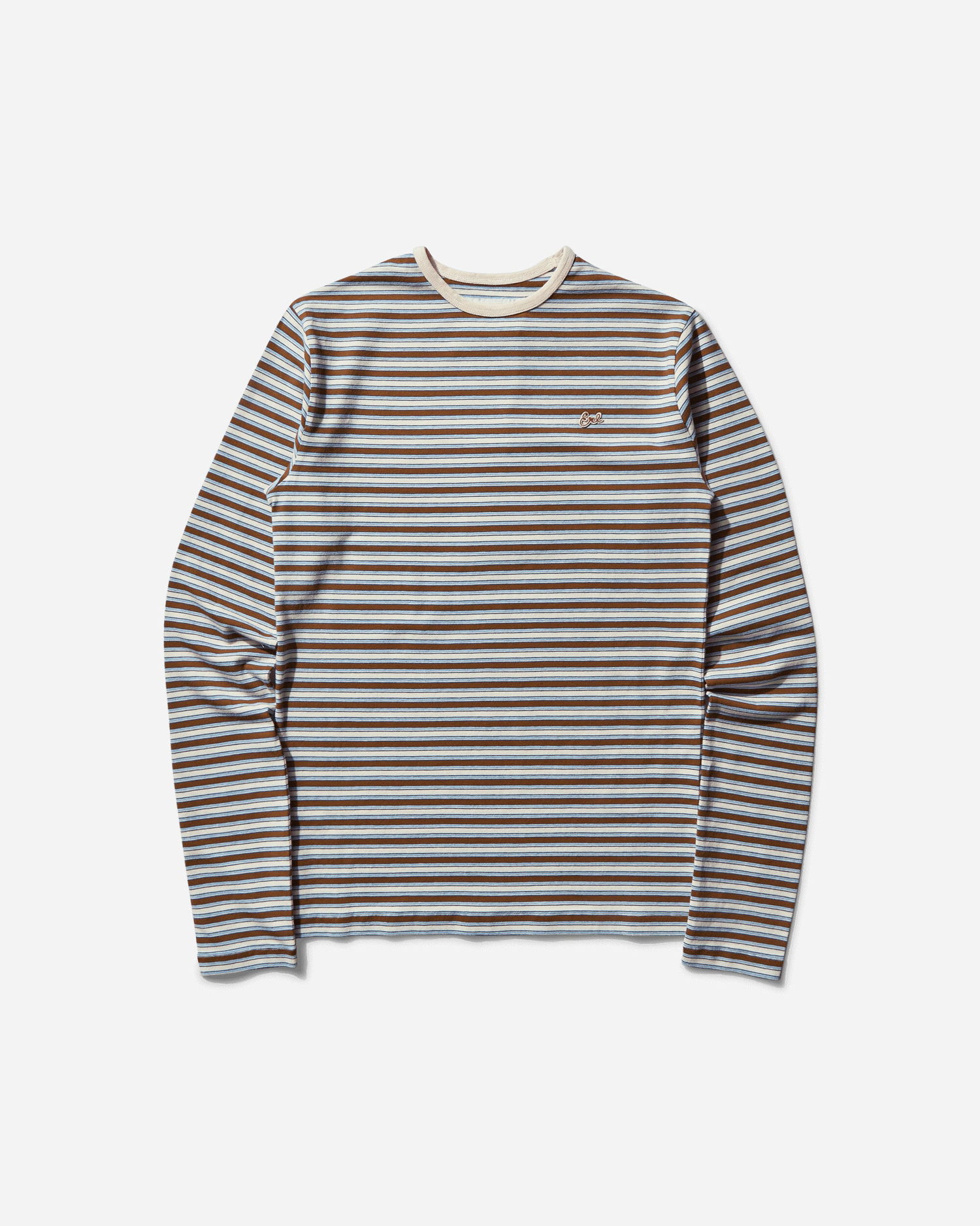 Тениска ERL Striped Longsleeve T-Shirt Многоцветен | ERL10T010 2, 1