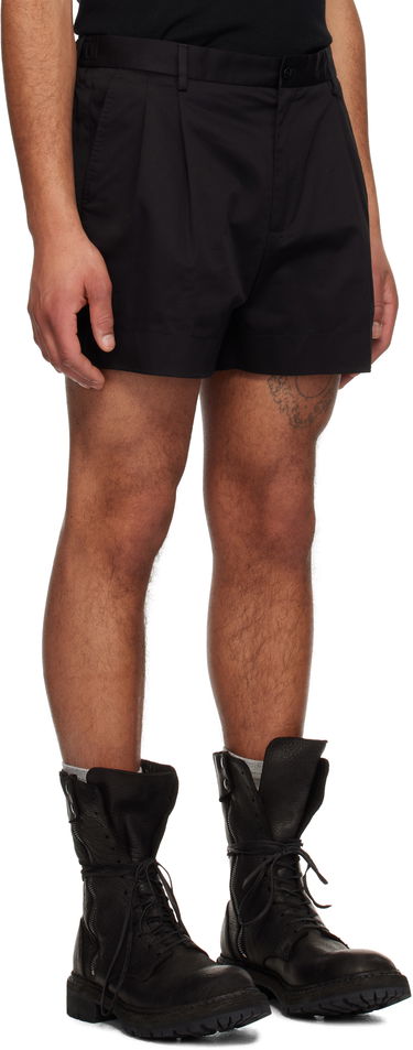 Къси панталони Dolce & Gabbana Dolce&Gabbana Cotton Gabardine Shorts Черно | GP0X9TFUFNV, 1