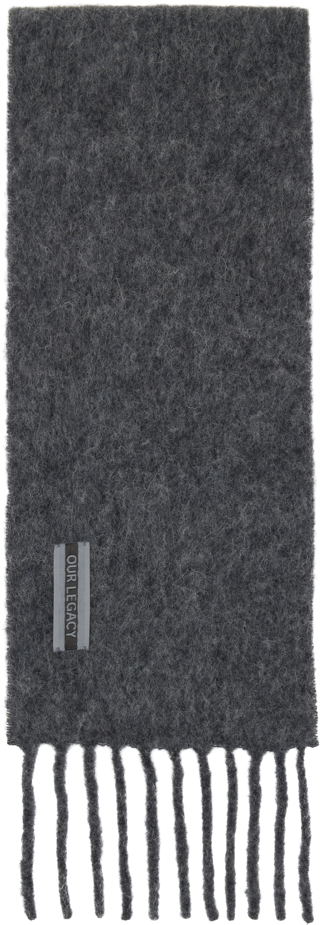 Шал OUR LEGACY Our Legacy Estate Scarf Сиво | A4258EPH, 0
