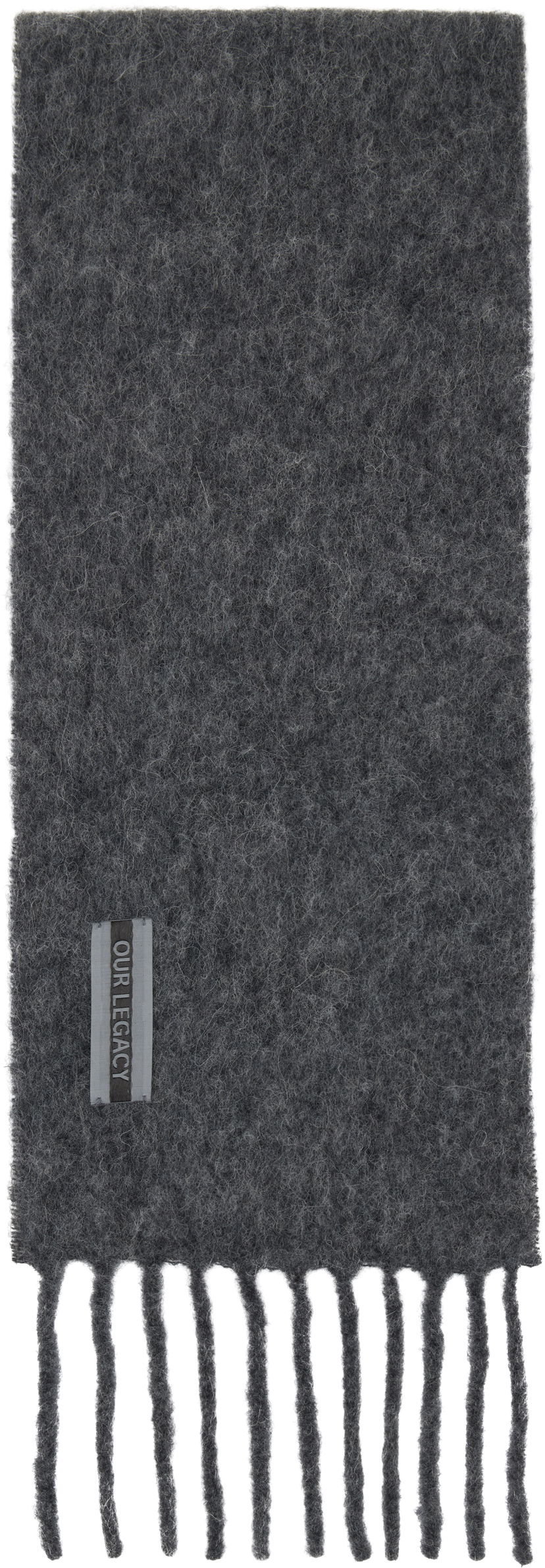 Шал OUR LEGACY Our Legacy Estate Scarf Сиво | A4258EPH
