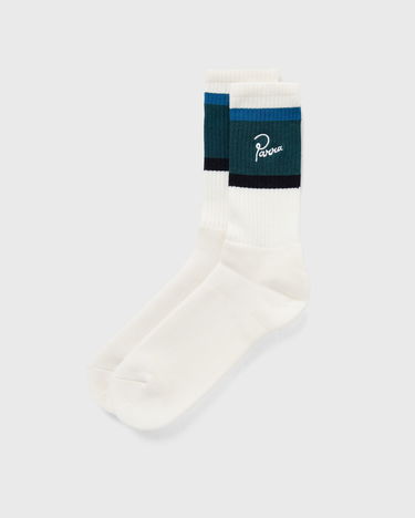 Чорапи By Parra Signature Striped Crew Socks Бяло | 54175, 1