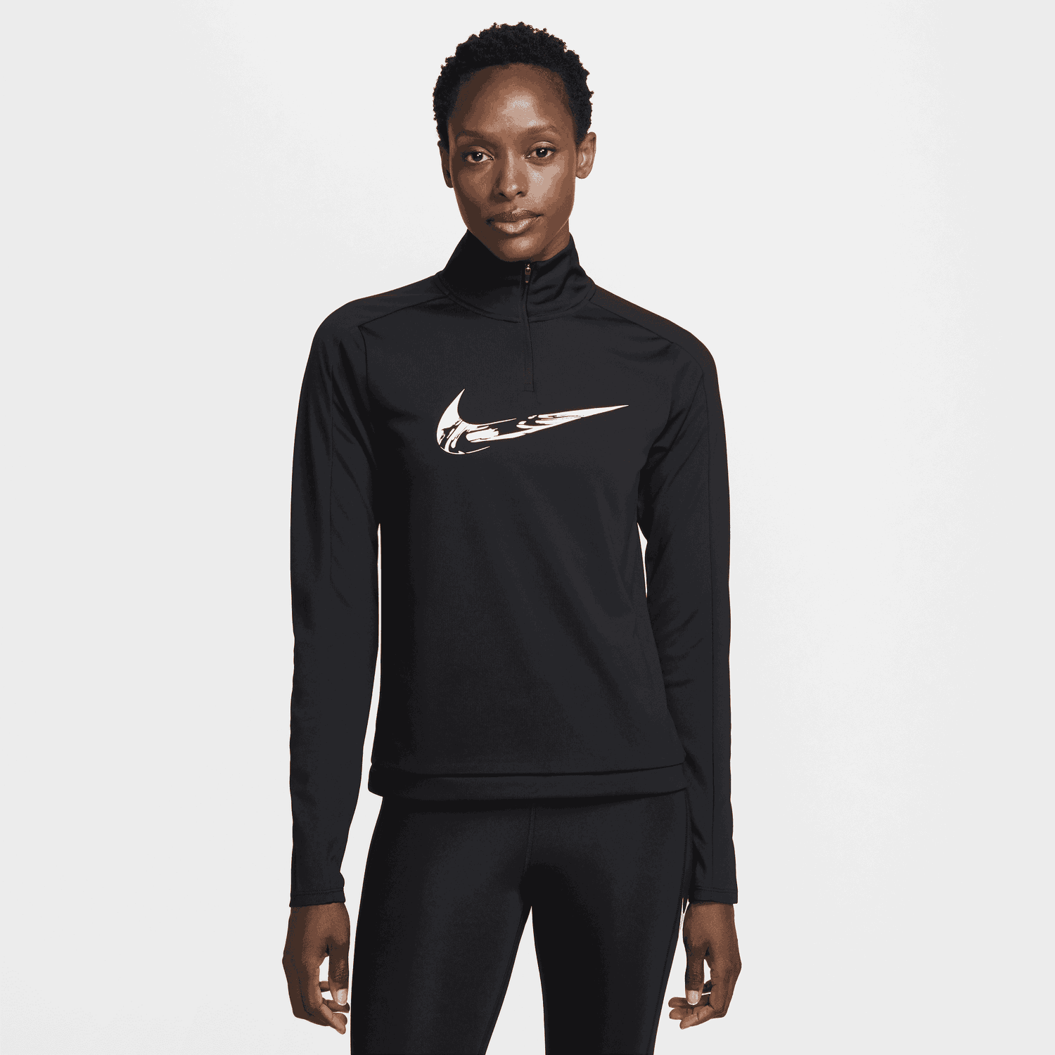 Суитчър Nike Swoosh Dri-FIT Черно | FV6387-010, 0