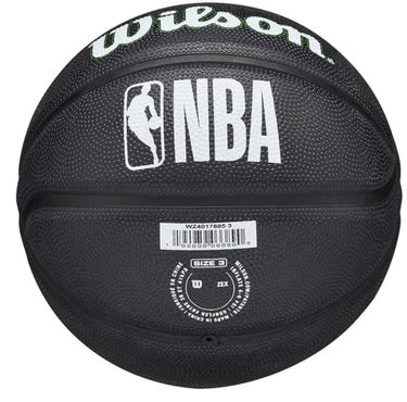 Спортна екипировка Wilson Tennis NBA Team Tribute Mini Basketball Boston Celtics Черно | wz4017605xb, 2