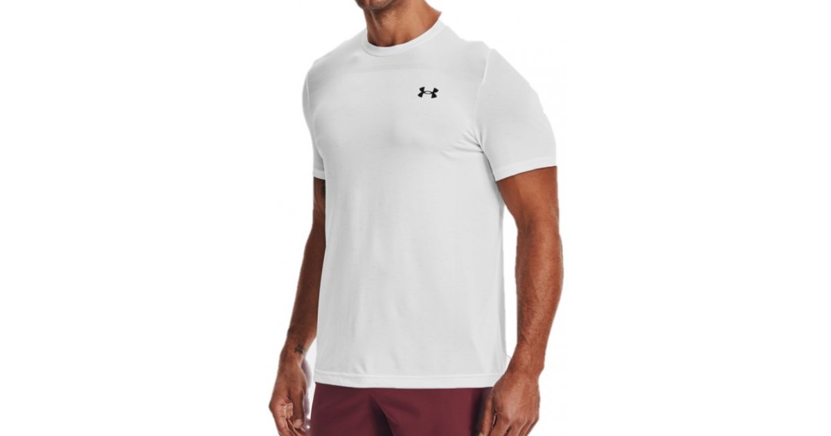 Тениска Under Armour Seamless Short Sleeve Training T-Shirt Бяло | 1361131-100, 1