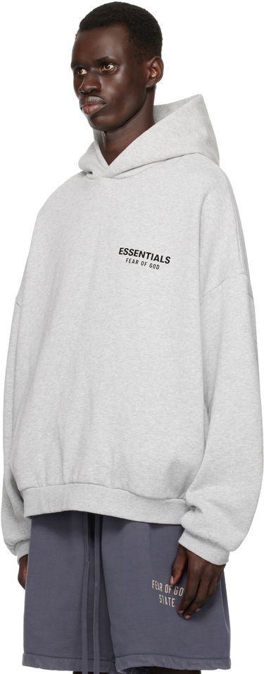 Суитчър Fear of God Essentials Fleece Hoodie II FW24 Сиво | 192HO246258F, 3