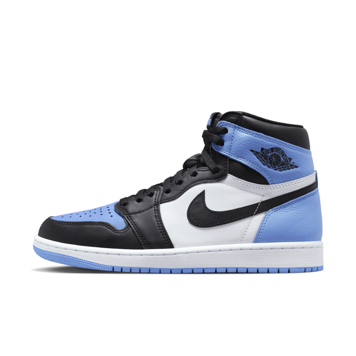 Кецове и обувки Jordan Air Jordan 1 Retro High OG "UNC Toe" Синьо | DZ5485-400, 0