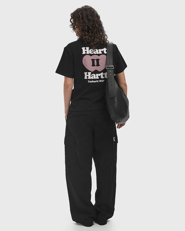 Тениска Carhartt WIP Short Sleeve Heart II Hartt T-Shirt Черно | I035259-89.XX, 2