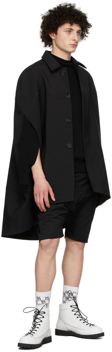 Пуловер We11done Cashmere Mock Neck Sweater Черно | WD-KT1-22-653-U-BK, 4