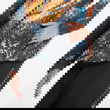 Яке Diesel J-Warrett-Poster Jacket Blue/ Black Многоцветен | A15614_0HPAH Black, 2