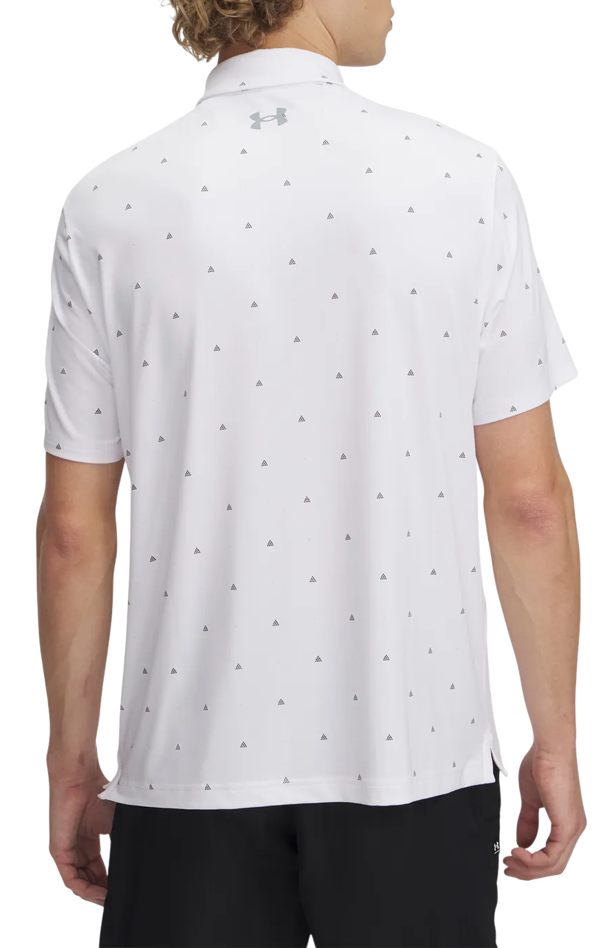 Поло тениска Under Armour Under Armour Playoff 3.0 Printed Polo Shirt Бяло | 1378677-120, 1