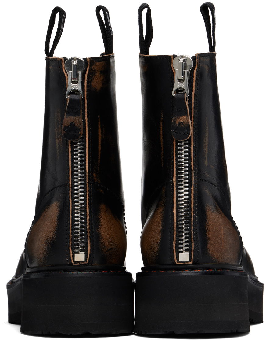 Облекло R13 R13 Single Stack Boots Черно | R13WS025-R01, 1