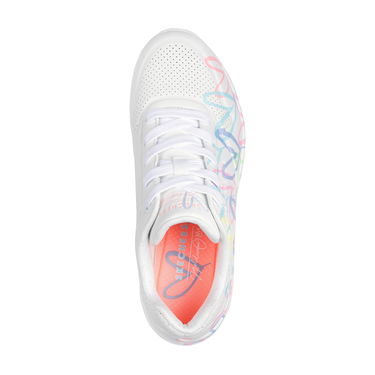 Кецове и обувки Skechers Uno - Spread The Love Бяло | 155507-WPTQ, 3