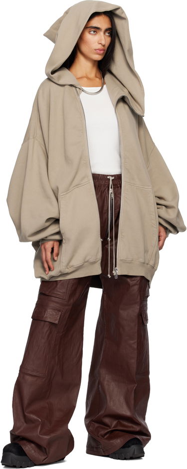 Суитчър Rick Owens DRKSHDW Concordians Megamountain Hoodie Бежово | DS02E7228 F, 3