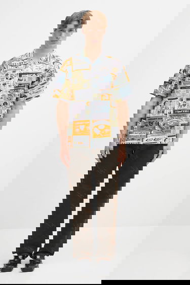 Риза Carhartt WIP Short Sleeve Relaxed Fit Revere Collar Catalogue Shirt Многоцветен | I034548.2UDXX, 4