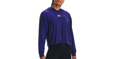 Суитчър Under Armour Rival Terry Oversized Hoodie Тъмно синьо | 1376992-468, 1