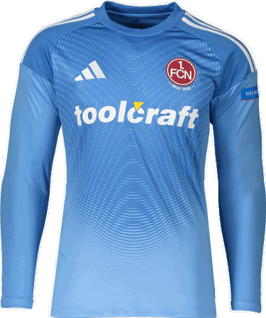 Фланелка adidas Originals 1. FC Nürnberg Goalkeeper Jersey 2025/26 Синьо | 6fcnji9722, 0