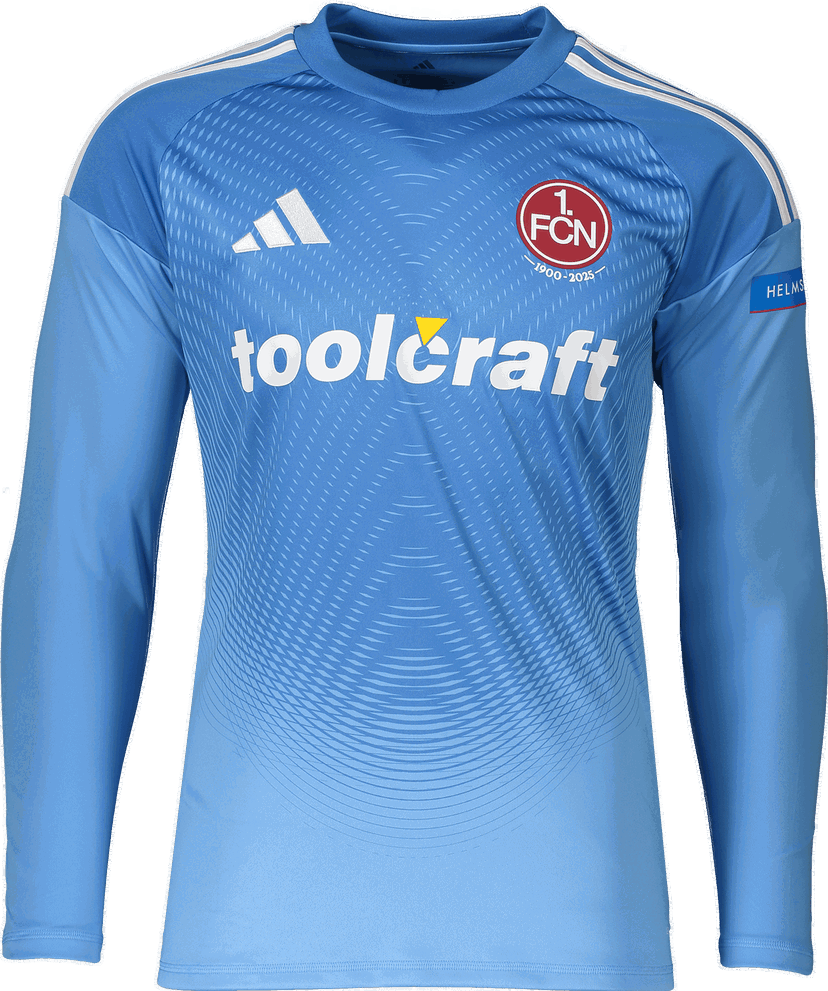 Фланелка adidas Originals 1. FC Nürnberg Goalkeeper Jersey 2025/26 Синьо | 6fcnji9722
