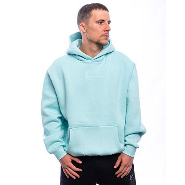 Суитчър Karl Kani Karl Kani Small Signature Essential OS Hoodie S Тюркоазено | KK-60210102, 0