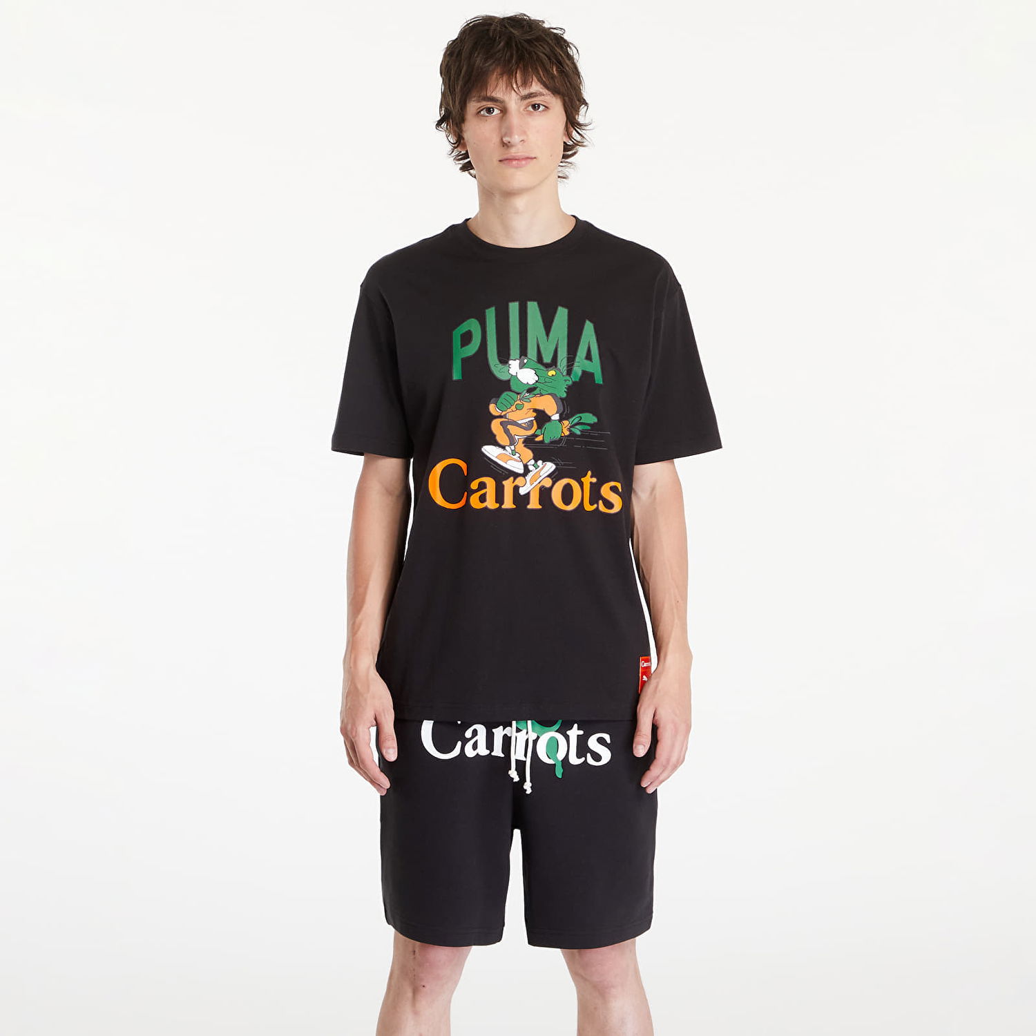 Тениска Puma Carrots x Graphic Tee Black Черно | 62744301, 0