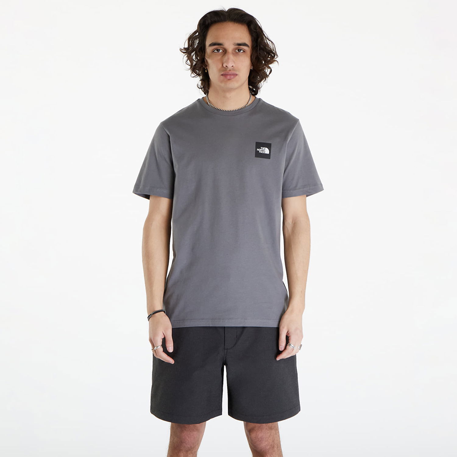 Тениска The North Face Coordinates Short Sleeve Tee Smoked Pearl Сиво | NF0A87ED0UZ1, 0