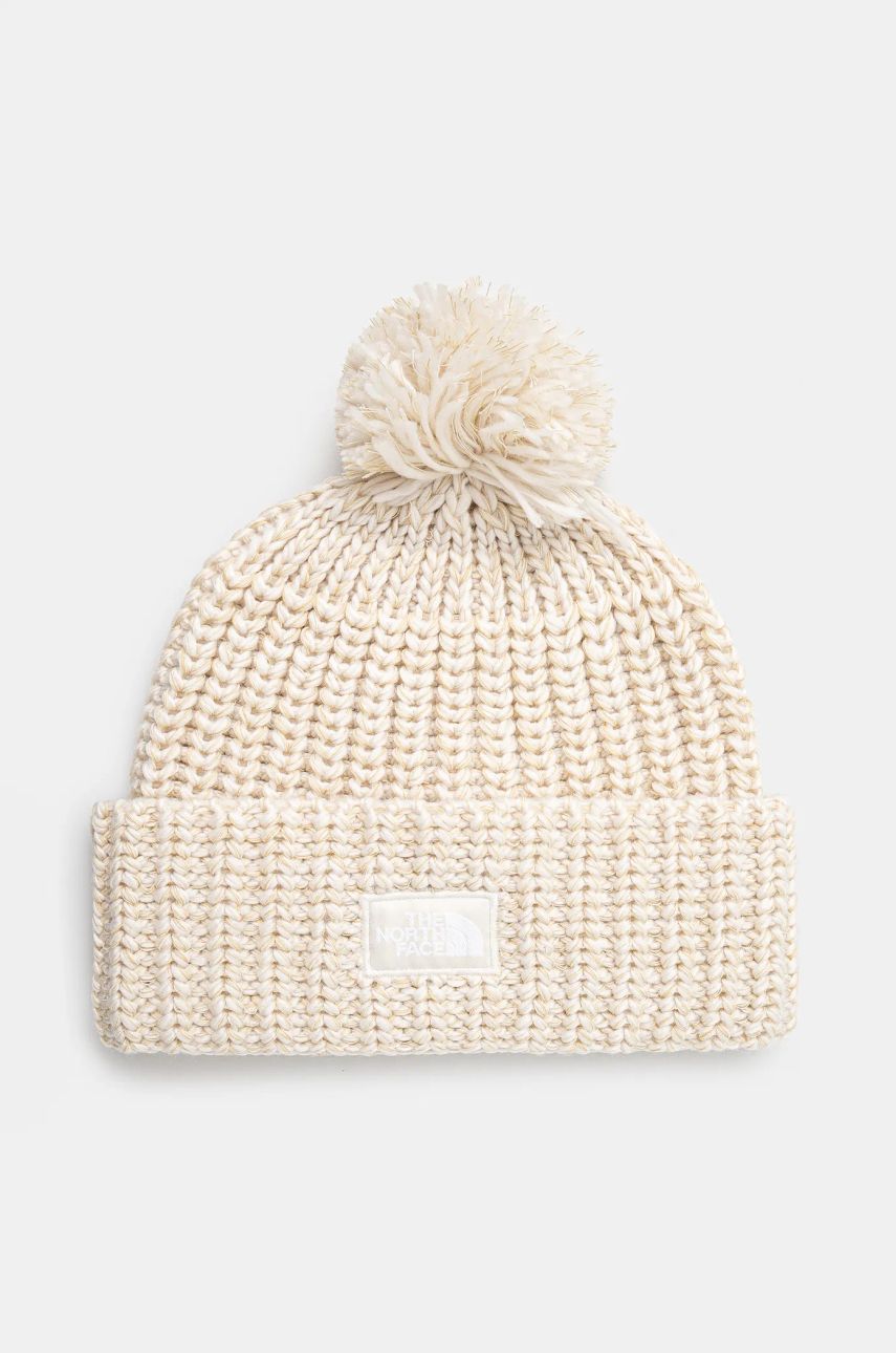 Шапка The North Face Cozy Chunky Cabin Pom-Pom Beanie Бежово | NF0A887W86I1, 0