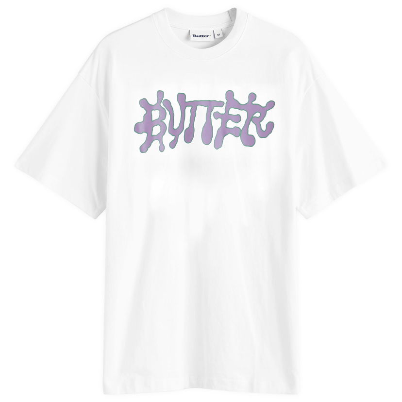 Тениска Butter Goods Ink T-Shirt Бяло | BGQ224D10401