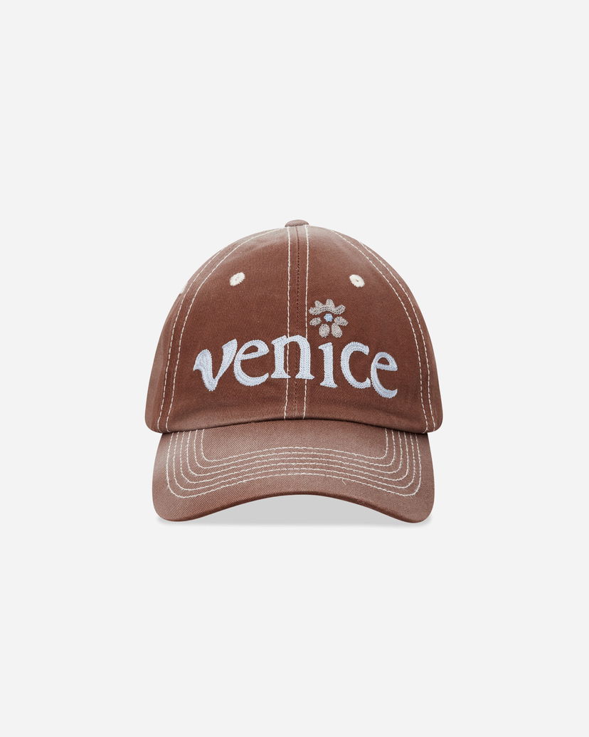 Шапка с козирка ERL Venice Baseball Cap Кафяво | ERL11K018 1