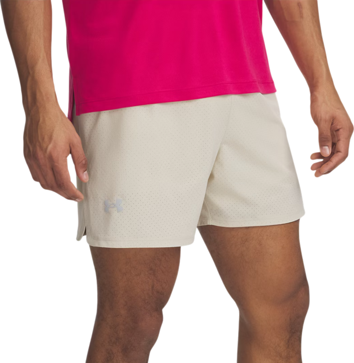 Къси панталони Under Armour UA Trail Run Launch Shorts Бежово | 1389810-280, 0