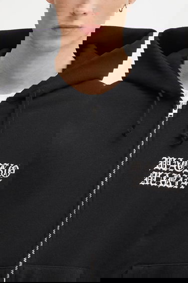 Суитчър WACKO MARIA Heavy Weight Plain Cotton Full-Zip Hoodie Черно | 25FW.WMC.SS02, 3