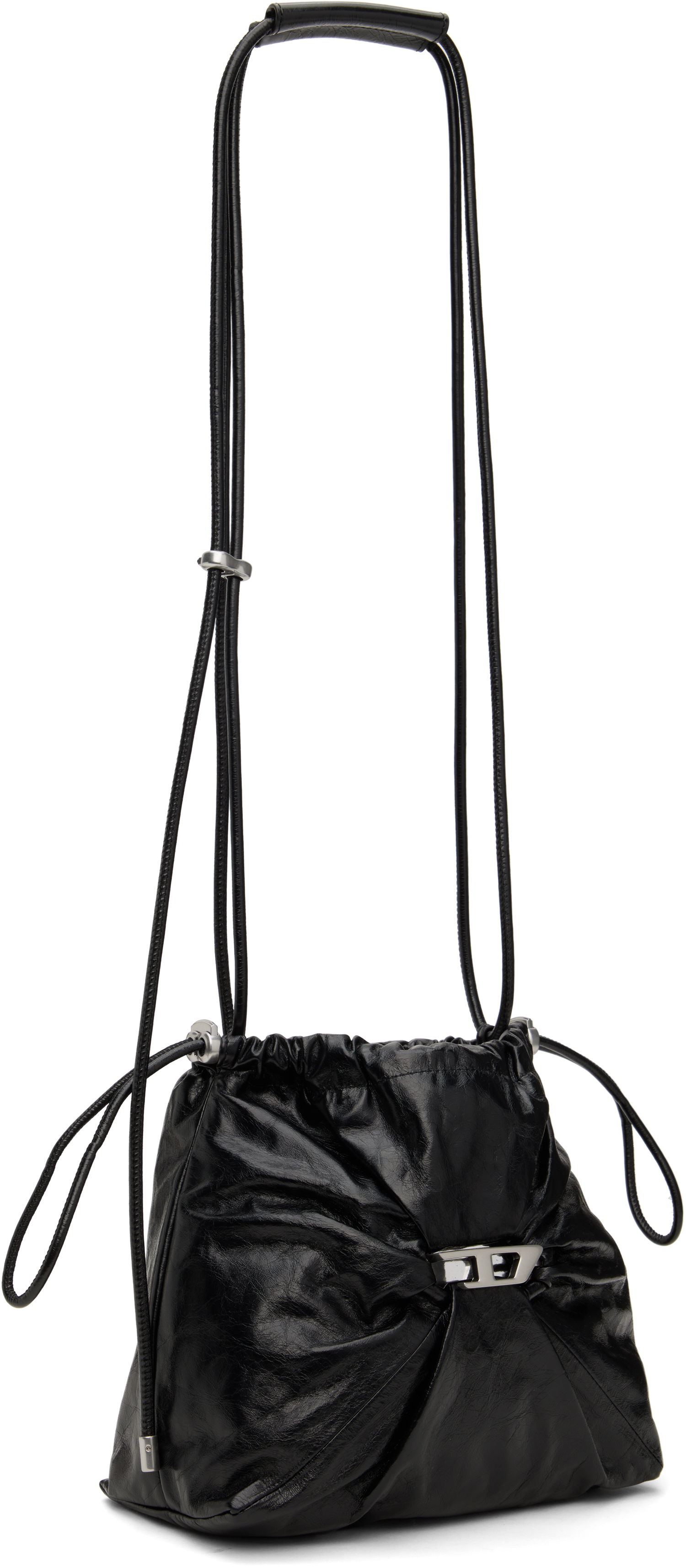 Дамска чанта Diesel Scrunch-D Bucket Bag Черно | X10325-P1003-T8013, 1