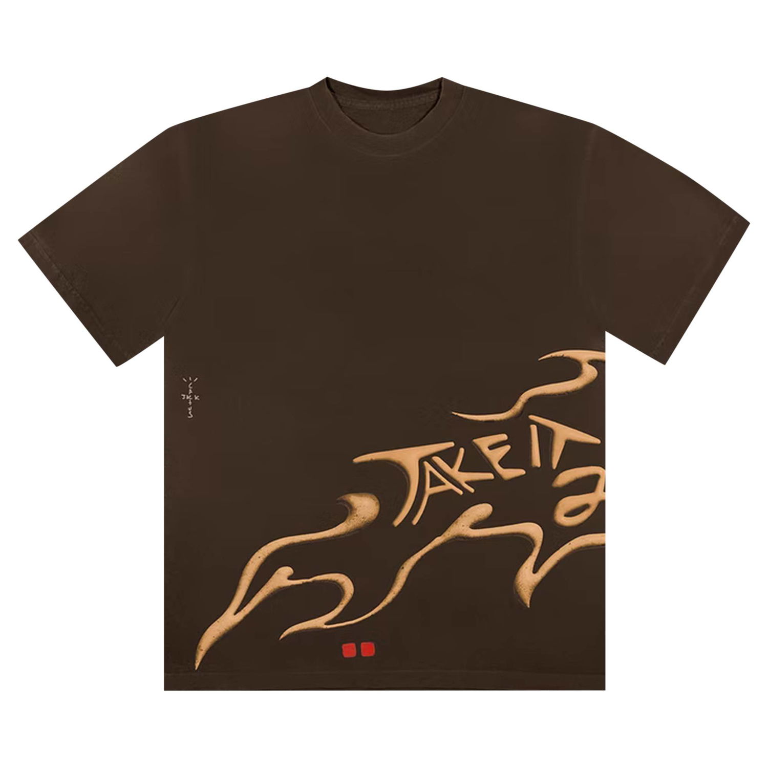 Тениска Cactus Jack by Travis Scott 2 The Max Tee Кафяво | CJAM SS01 BROW, 1