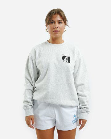 Суитчър Sporty & Rich Studio Crewneck Сиво | CR484HG, 1