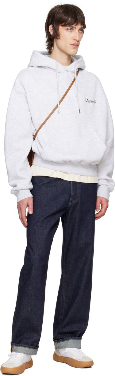 Суитчър Jacquemus Jacquemus 'The Corto' Hoodie Сиво | 25E255JS307-2465, 3