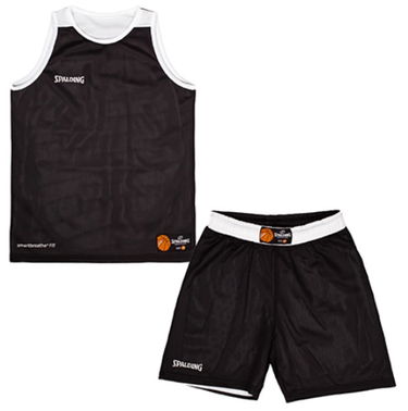 Комплект Spalding Spalding Double Face Basketball Uniform Set Черно | 40221339-blackwhite, 0