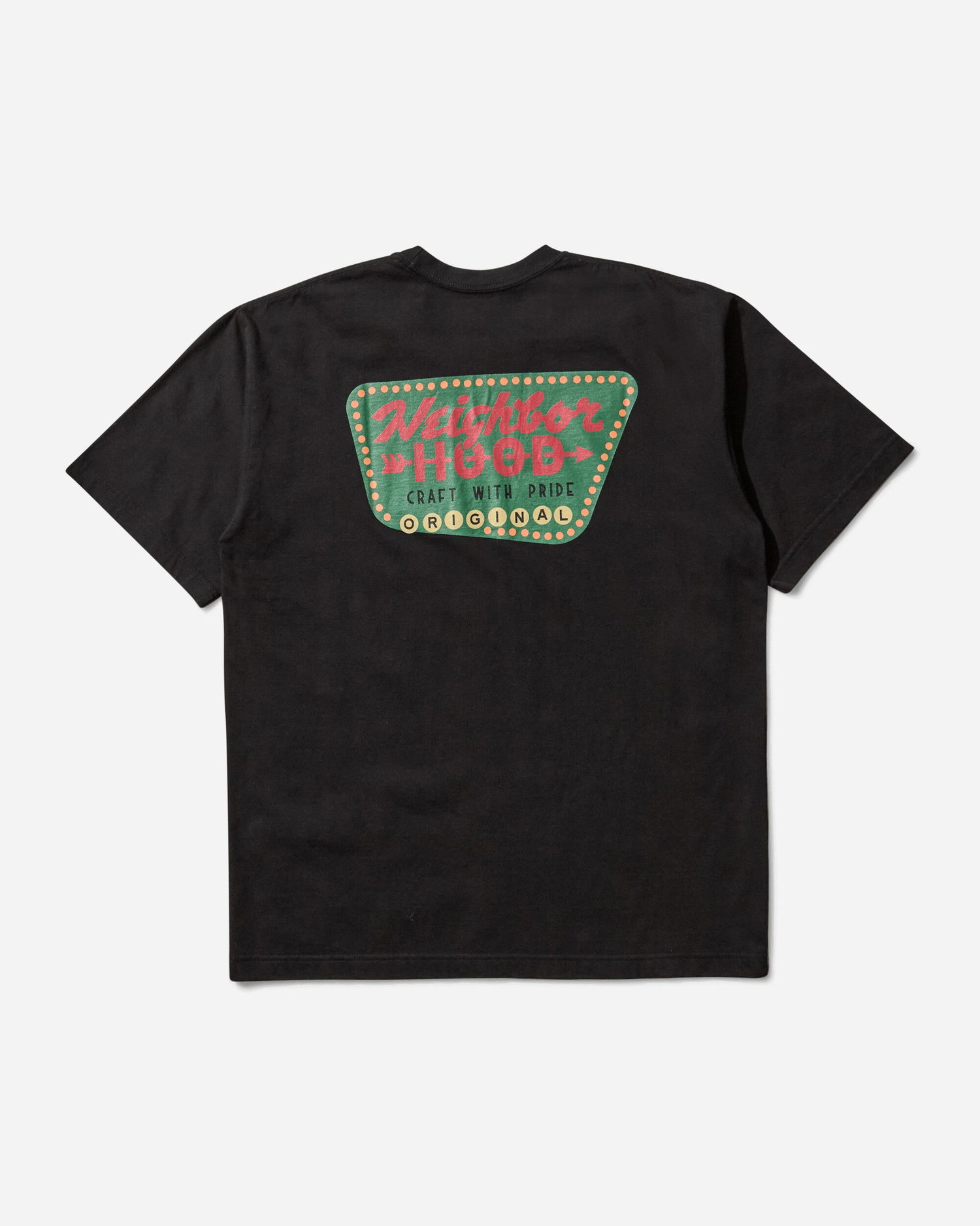 Тениска Neighborhood NH 251 Spot SS-9 Graphic T-Shirt Черно | 251PCNH-ST14S BLACK, 0