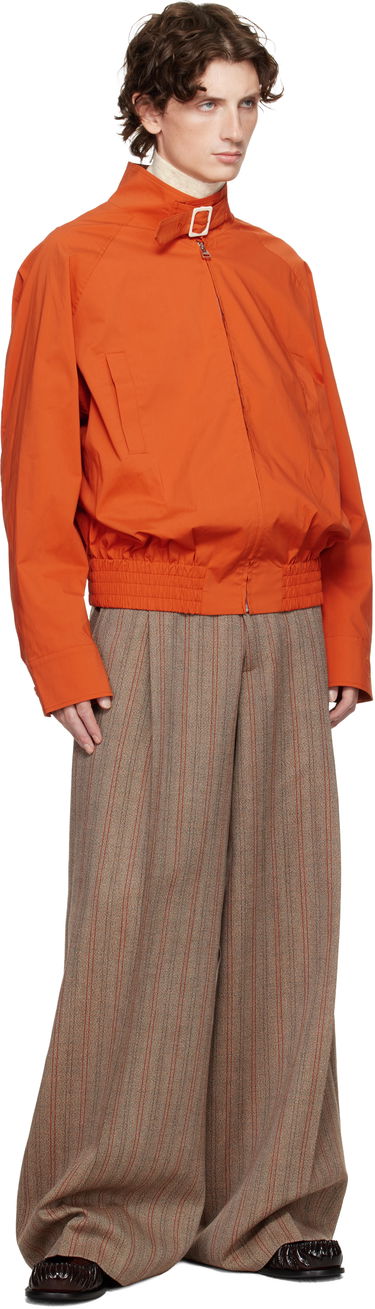 Яке бомбър JW Anderson JW Anderson Buckled Collar Harrington Jacket Оранжево
 | JK0393-PG1838, 3