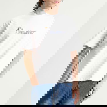 Тениска Butter Goods Peanuts Spike Logo Relaxed Fit T-Shirt Бяло | BGBP240302-WHT, 2