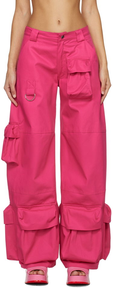 Карго панталони Collina Strada Collina Strada Lawn Cargo Trousers Розово | XX6407 RECYCLED DENIM, 0