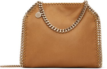 Дамска чанта Stella McCartney Stella McCartney Falabella Mini Chain Shoulder Bag Кафяво | 371223WP0404, 0