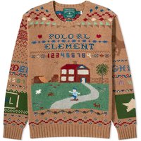 Пуловер Polo by Ralph Lauren Element x Intarsia Crewneck Кафяво | 710917150001, 1