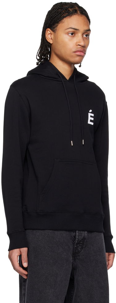 Суитчър Études Patch Logo Hoodie Черно | C00ME253A01599, 4