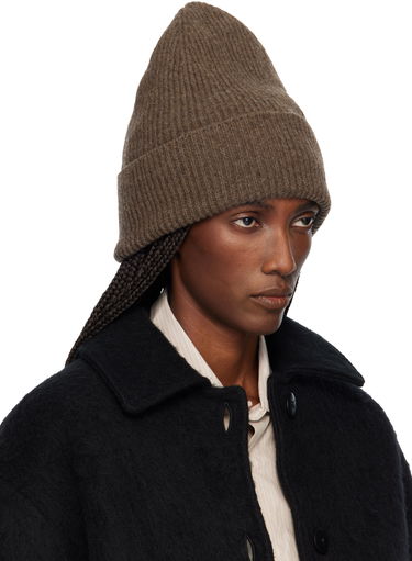 Шапка Baserange Mea Ribbed Knit Beanie Бежово | ACMB-MW-WI25, 3