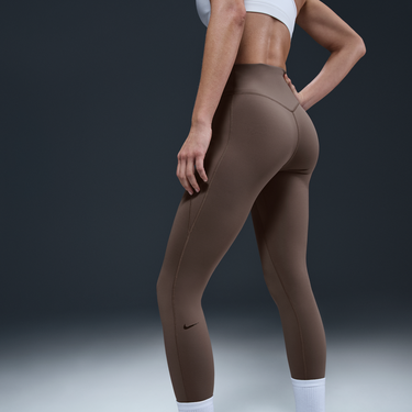 Клинове Nike Nike Universa High-Waisted 7/8 Pocket Leggings Кафяво | HQ6810-233, 3