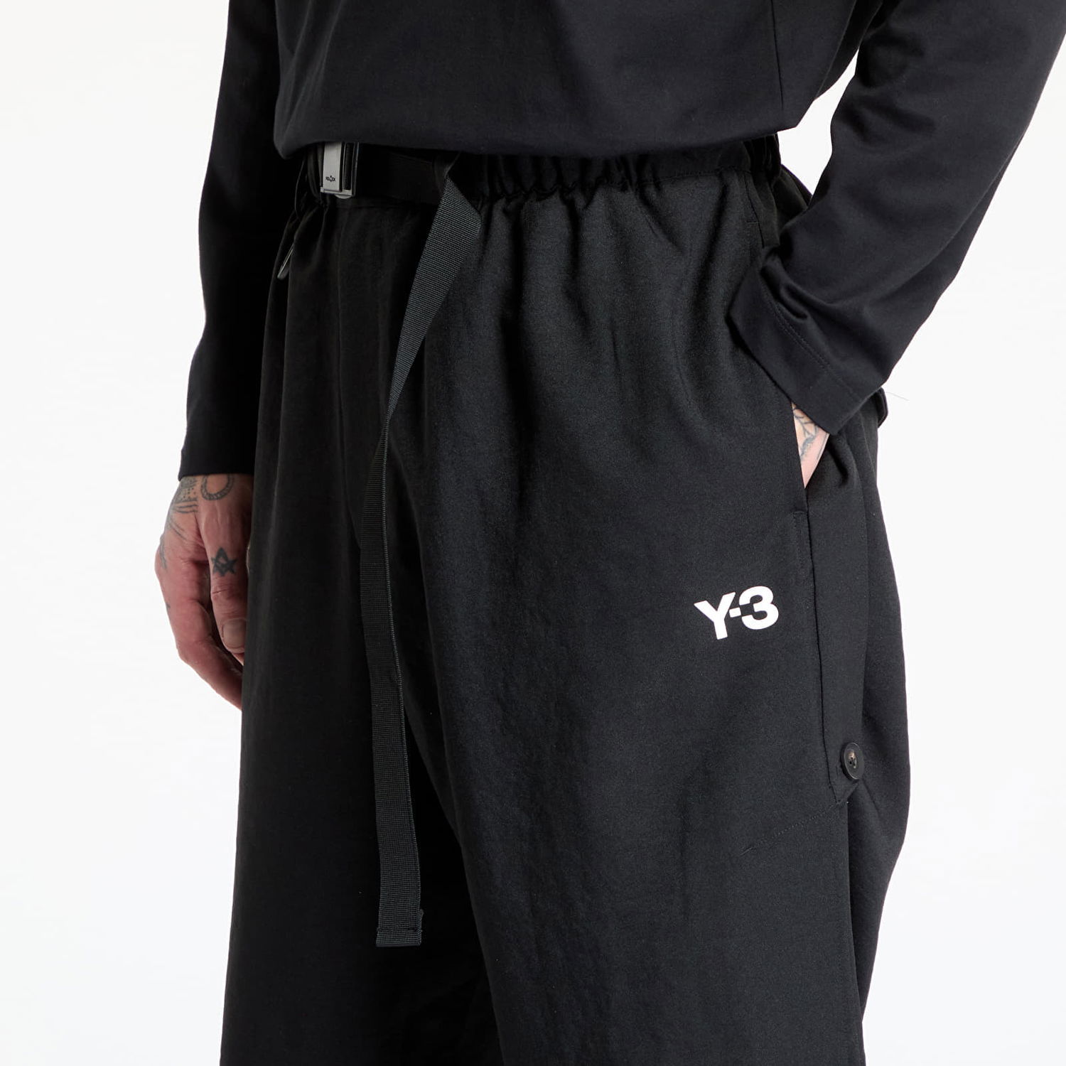 Карго панталони Y-3 Sport Uniform Black Trousers Черно | JN7035, 1