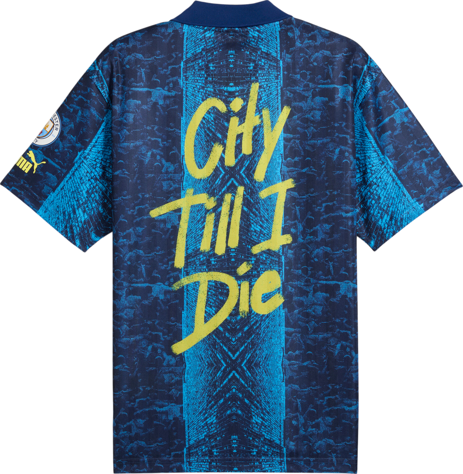 Фланелка Puma Manchester City Retro Graphic Print Jersey Многоцветен | 779126-75, 1
