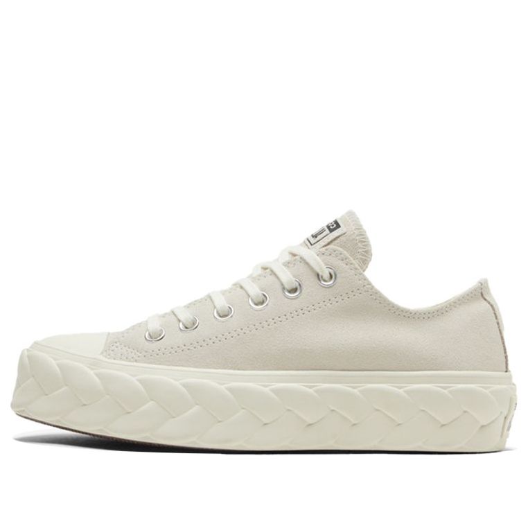 Кецове и обувки Converse Chuck Taylor All Star Platform Low 'Runway Cable' Бежово | 568683C, 0