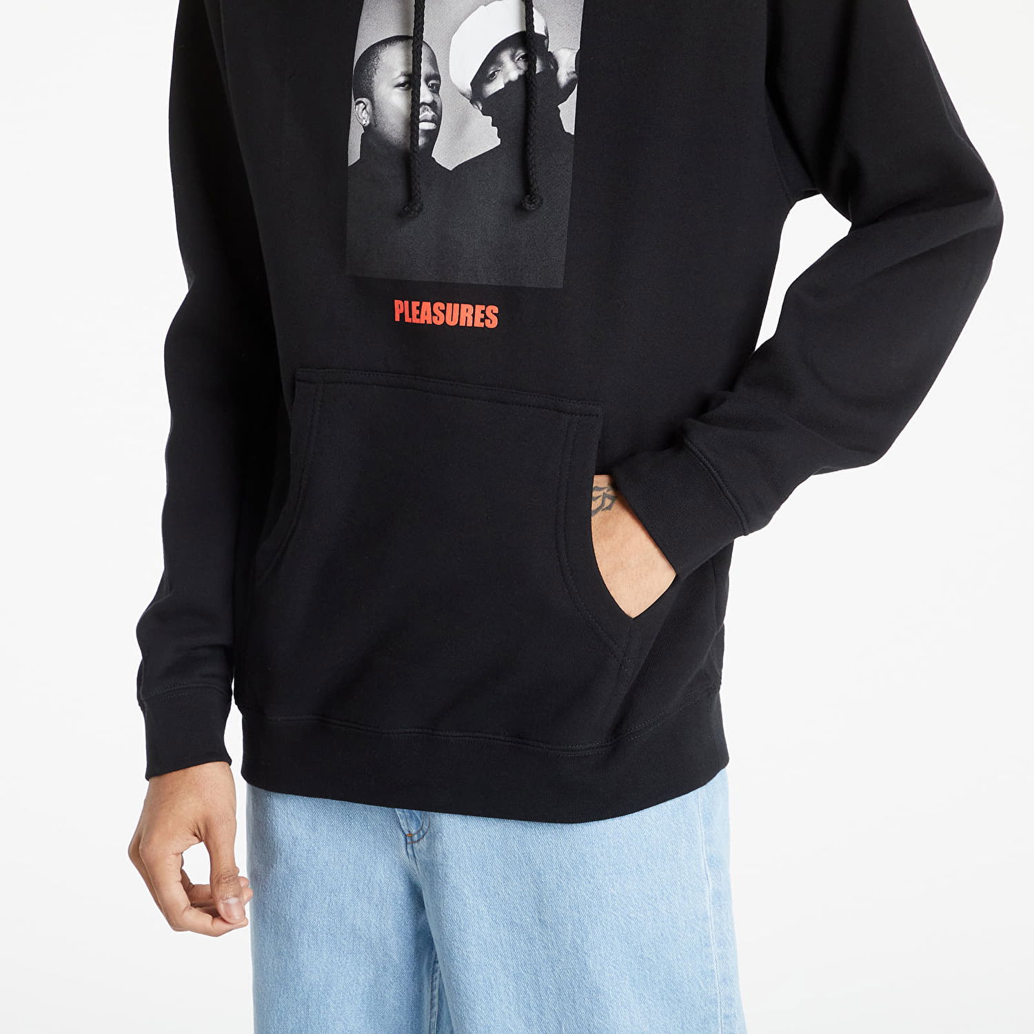 Суитчър Pleasures Vocabulary Hoody Черно | P22SP060 Black, 1
